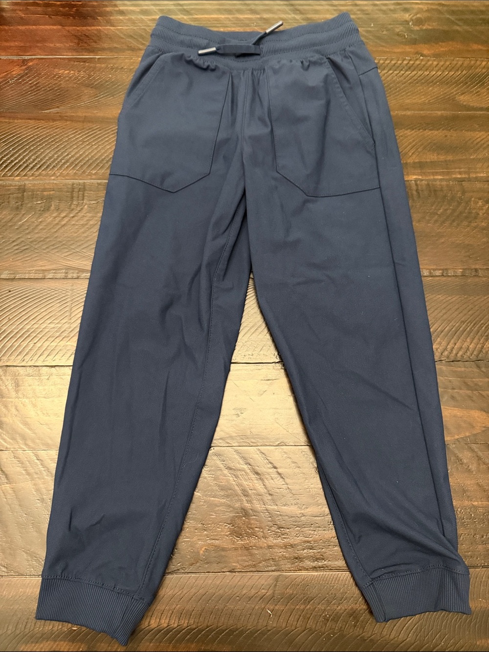 Boy’s Navy Performance Joggers with Elastic Waist